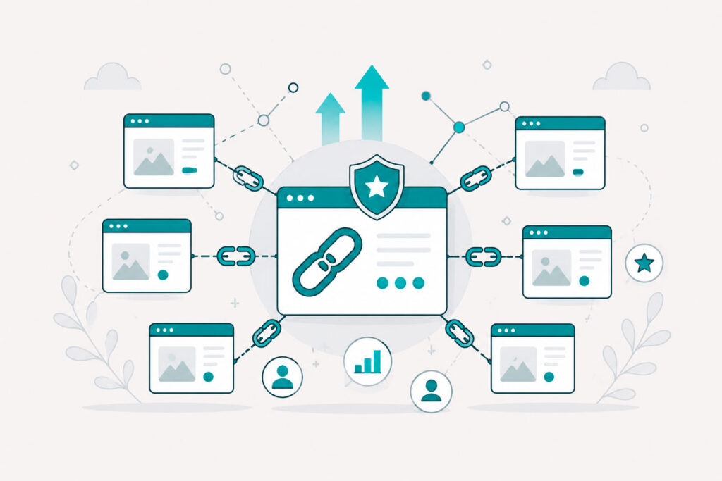 Estrategia de link building y autoridad SEO